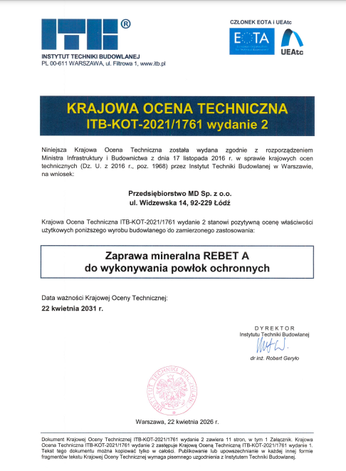 Krajowa Ocena Techniczna ITB