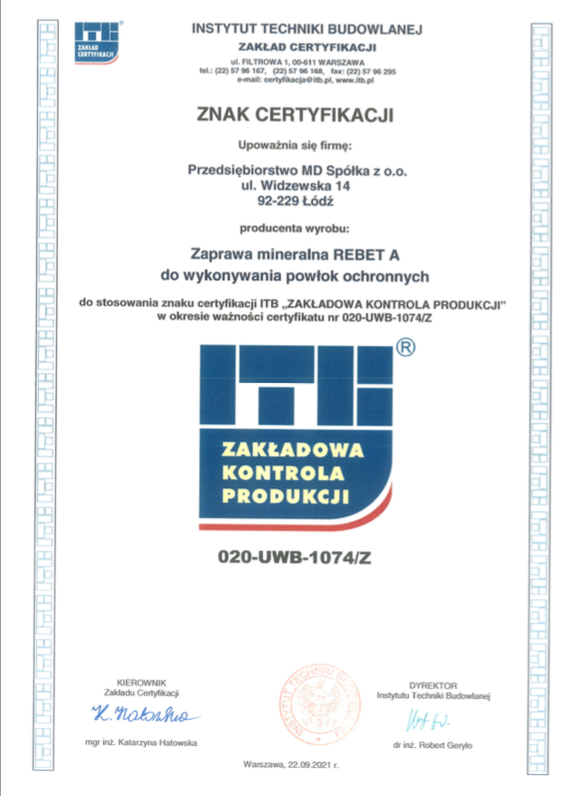 Znak certyfikacji ZKP